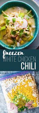 Crockpot White Chicken Chili Healthier Recipe Healthy Slow Cooker White Chicken Chili White Chicken Chili Slow Cooker