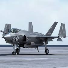 F 35 Cf 3 Pilot 3d Max Fighter Aircraft Military Aircraft Airplane Fighter