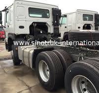 LHD 6 X 4 336HP 10 Wheels HOWO Tractor Truck HW76 Cab Single ...