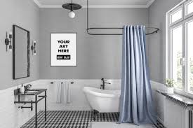 Download Frame Mockup Bathroom Graphic By Elmil Design Creative Fabrica