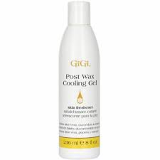 Remove the cap of the jar of wax and heat it in a microwave for about 30 seconds. Gigi After Wax Cooling Gel 236ml Waxing Before After Care Salon Services