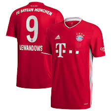 This collection of bayern munich kits includes home, away, and 3rd kits, along with matching shorts and socks to let you completely look like one of the pros. Men S Adidas Robert Lewandowski Red Bayern Munich 2020 21 Home Replica Jersey