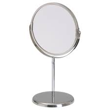 Trensum Mirror Stainless Steel Ikea In 2020 Mirror Shaving Mirror Desk Mirror