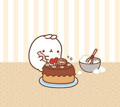 Is there a way to download molang wallpapers? 37 Molang Food Drink Ideas Molang Molang Wallpaper Kawaii Drawings