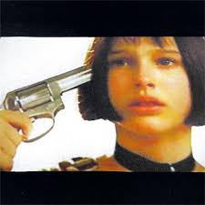 新品 レオン LEON ショートカット 少女 マチルダ ピストル 拳銃 ロンT メンズ