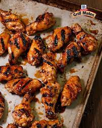 Spicy Teriyaki Grilled Wings Recipe Barbeque Recipes Grilled Wings Summer Grilling Recipes