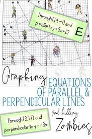 The zombie skull although the majority of the populace is aware that destruction of the brain is the only known method to terminate an undead attacker in order to inflict a wound severe enough to stop a zombie in its undead tracks, you need to strike with enough force that your blow cracks the skull and. Equations Of Parallel And Perpendicular Lines Graphing Lines Zombies Activity Parallel And Perpendicular Lines Math Activities Line Math