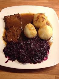 Omas Rheinischer Sauerbraten Von Kaffeebohne Chefkoch Rheinischer Sauerbraten Sauerbraten Braten
