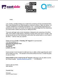 At (enter center name here) we feel we have a responsibility to help your child establish lifelong habits in planning for classroom celebrations, parents/guardians should: Film Screening Invitation Letter My Golden Film Adventure