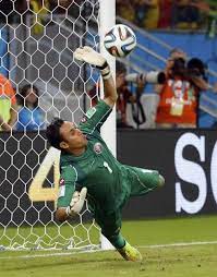 2014 Fifa World Cup Netherlands Defeats Mexico 2 1 Costa Rica Knocks Out Greece In Penalty Kicks Goalkeeper Fifa World Cup Costa Rica