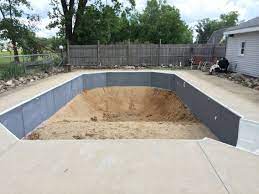 Converting the pool to a peaceful garden pond is probably the least expensive option. Old Pool Without Liner Above Ground Pool In Ground Pools Pool Fence Cost