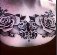 Women S Rose Chest Tattoo Chest Tattoos For Women Beautiful Tattoos Chest Piece Tattoos