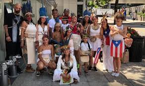 The outdoor patio area can accommodate 400+ people, and features a 20 foot brownstone wood fired grill. The Voice Of The Taino People Online Taino Delegation At Boston Puerto Rican Parade