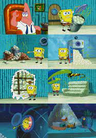 Spongebob Showing Patrick Diapers Meme Generator Imgflip