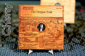 If you start too late, you risk not making it to oregon territory because of the snows. Oregon Trail Wooden Art Sculpture 5 25 Floppy Disk Apple Ii Commodore 64 Amiga Ebay