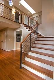 Pin By Sandy Gilson On Railings Modern Stair Railing Modern Stairs Stairs Design Modern