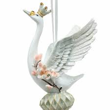 Download this free picture about christmas swan from pixabay's vast library of public domain images and videos. Deco Hanger Christmas Tree Ornament Swan 17cm 530284 Buy Online
