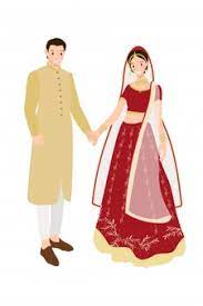 To search on pikpng now. Beautiful Indian Couple Bride And Groom In Red Traditional Wedding Sari Dress Indian Wedding Couple Wedding Couple Cartoon Bride And Groom Cartoon
