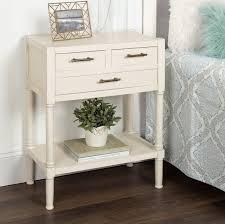 Caspian Nightstand 3 Drawer End Table Nightstand Decor End Tables Furniture