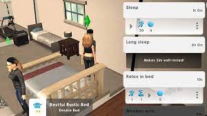 Puedes comprar restful rustic bed por 65 sim cash, pero si no quieres gastar dinero real, puedes esperar hasta desbloquear el sleepytime double. Como Hacer Woohoo En The Sims Mobile 2021