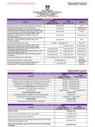 Academic calendars course schedule final exam schedule. Kalendar Akademik Uitm 2017