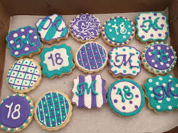 18th Birthday Cookie Cake Ideas 18th Birthday Cookies Yahoo Image Search Results Birthday Cookies 18th Birthday Royal Iced Cookies