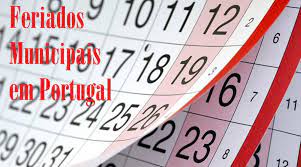 Então é bom tomar nota dos feriados nacionais em portugal para 2021. Feriados Municipais Em Portugal Mundo Portugues