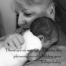 There Are No Words To Describe The Pleasure Found In Holding Your Baby S Baby Baby Quotes Grandparents Quotes Quotes About Grandchildren