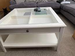 Find out the detailed photo here. Ikea Large Glass Coffee Table With Drawer In Doncaster Fur 120 00 Zum Verkauf Shpock De