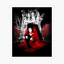 London film and comic con @earls court july 2013. Beetlejuice Lydia Deetz Red Dress Skeleton Grave Pin By Art Zap Shop Redbubble