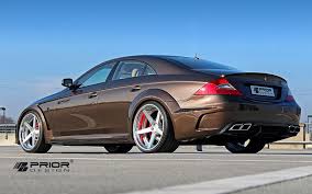 Mercedes Benz Cls55 Amg W219 Black Edition Aerodynamic Kit By Prior Design Limousine Mercedes Cls Mercedes Benz