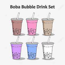 Gambar Minuman Boba Set Vektor Ilustrasi Latar Belakang Transparan Minuman Kopi Milkshake Png Dan Vektor Dengan Latar Belakang Transparan Untuk Unduh Gratis In 2021 Bubble Drink Boba Drinking Set