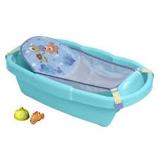 Vibrant yellow and orange tones for items like soap holders can brighten up your child's bathroom if you feel it's a touch too dark. Finding Nemo Baby Bath Tub Reviews In Baby Bathing Tubs And Seats Chickadvisor