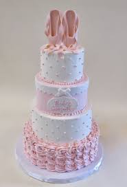 Ballerina With Pearls And Rosettes 400307 Ballerina Cakes Shower Cakes Ballerina Party