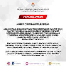 Mar 31, 2021 · dikemaskini pada: Notis Kpf Koperasi Permodalan Felda Malaysia Berhad Facebook