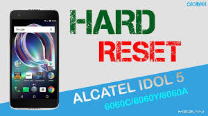 Your phone prompts to enter unlock code. Hard Reset Alcatel 6060 Idol 5 Youtube