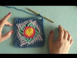 One Of Most Wanted Patterns Based On Vintage Squares In Balanced Contrast And Natural Colors With Witne Crochet Patterns Crochet Yarn Crochet Stitches Tutorial