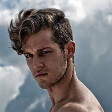 Long side swept this wavy hairstyle is for the men with curly hair who are growing their curly hair out to be longer. Pin On Best Hairstyles For Men