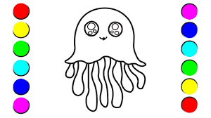 Including word puzzles and coloring pages. Drawing Easy Kids Drawing Easy Jelly Fish Novocom Top