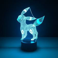 Umbreon Led Lamp Pokemon Light Table Lamp Gifts Bedroom Decor Desk Lamp Acrylic Lamp Led Lamps Led Night Light Modern Lamp Man Cave Pokemon Light Pokemon Lamp
