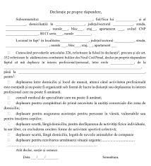Adeverința eliberată de angajator sau declarația pe propria răspundere pot fi prezentate și prin intermediul telefonului, tabletei sau unui dispozitiv electronic similar, se arată în ordonanță militară 3 anunțată aseară de ministrul marcel vela. Cum AratÄƒ DeclaraÅ£ia Pe Proprie RÄƒspundere NecesarÄƒ DeplasÄƒrii In Afara LocuinÈ›ei Rfi Mobile