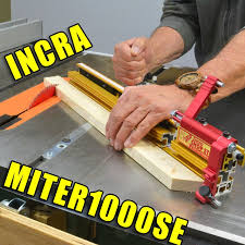 Incra Miter 1000se Table Saw Miter Gauge Set Up Review Table Saw Miter Gauge Woodworking Woodworking Shop