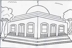 Terutama bagi anak yang hobi menggambar. Kumpulan Gambar Mewarnai Masjid Resolusi Bagus 2020 Marimewarnai Com