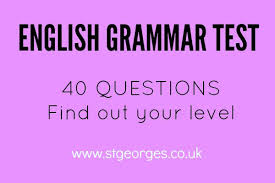 But it needn't be a painful experience with these five lessons that help teach grammar without the hammer! English Test Online St George International