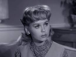 This is Linda Bennett who played in "Wally's Dream Girl." Wally was smitten  with her from afar. Then June invited her