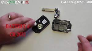 Open the driver door with no fob in slot and the doors unlocked. How To Replace A 2014 2015 Honda Civic Key Fob Battery Fcc Id Acj932hk1210a Youtube