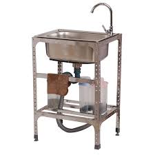 modern simple kitchen sink movable