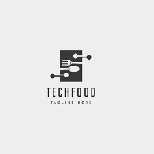 Food Technology Modern Simple Flat Logo Template Design Vector Logo Design Kitchen Bakery Logo Design Flat Logo Design