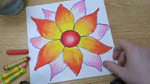 Want to learn how to draw an o'keeffe style flower from scratch? Mixed Media Flower Drawing Youtube