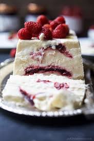 Easy Raspberry Amaretto Semifreddo Summer Dessert Recipe Recipe In 2020 Summer Dessert Recipes Desserts Light Summer Desserts
